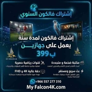 اشتراك فالكون لمدة سنة يعمل على جهازين