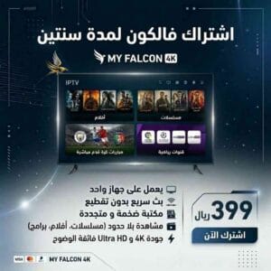 اشتراك فالكون لمدة سنتين يعمل على جهاز واحد